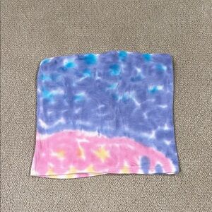 Colorful Tie-Dye Tube Top